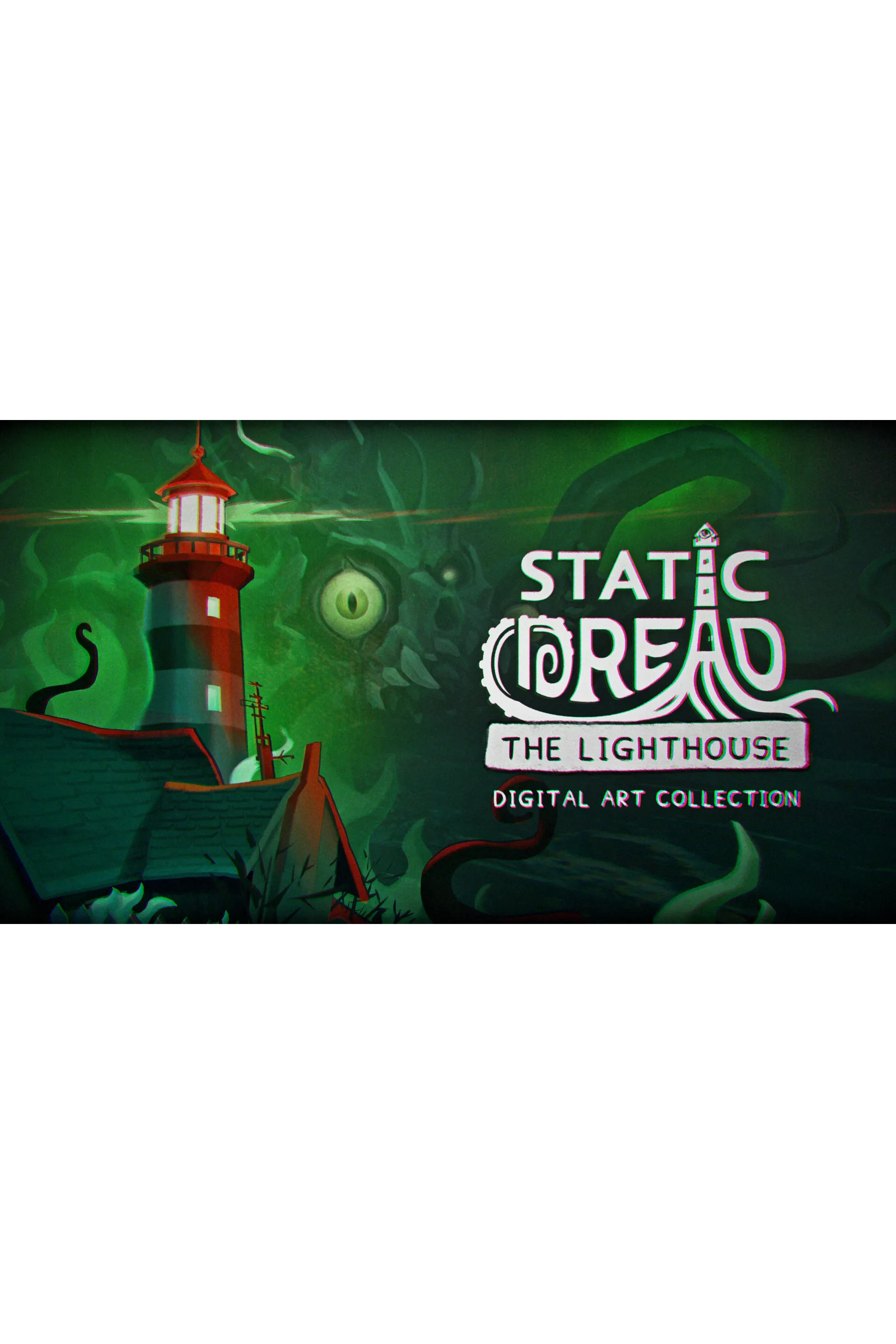 Static Dread: The Lighthouse - Digital Art Collection